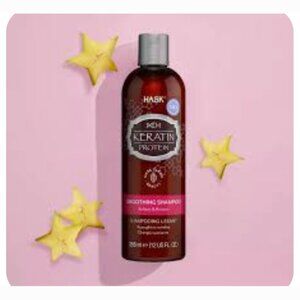 THREE HASK KERATIN SMOOTHING SHAMPOO& ONE DEEP CONDITIONER